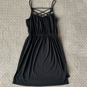 BCBG black mini dress